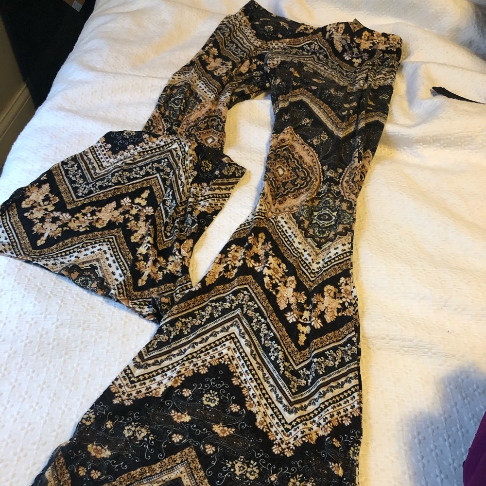 Bell Bottom Stretchy Pants